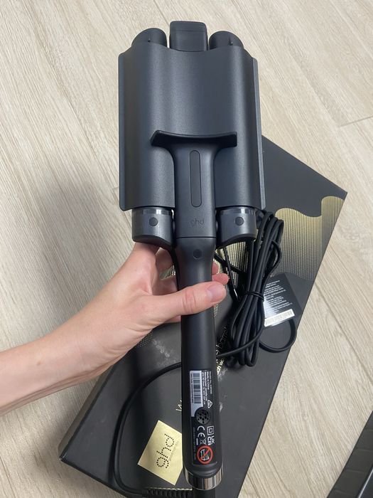 Потрійна професійна плойка triple barrel waver