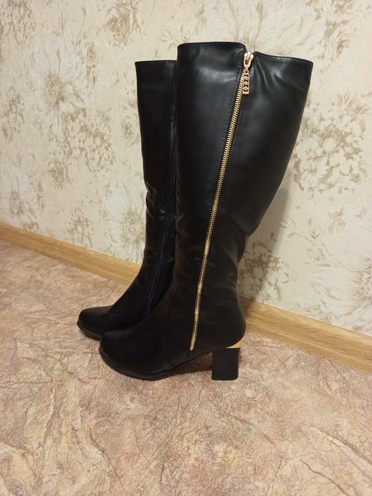 Сапоги зимові  шкірозам