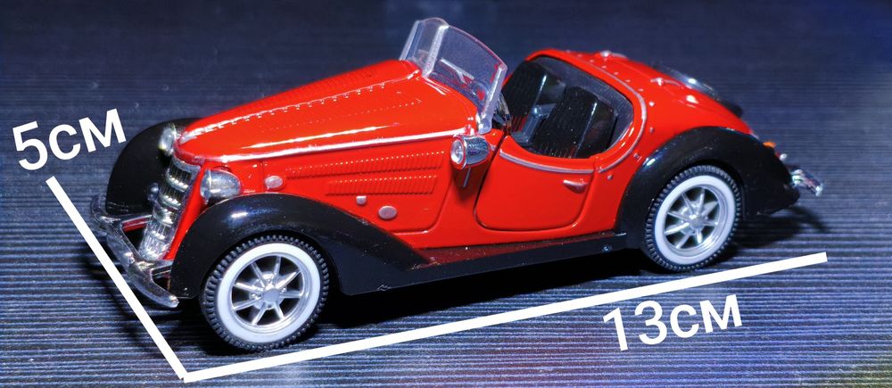 Классический Автомобиль Кабриолет / Размер 1:32 / Откатный Механизм