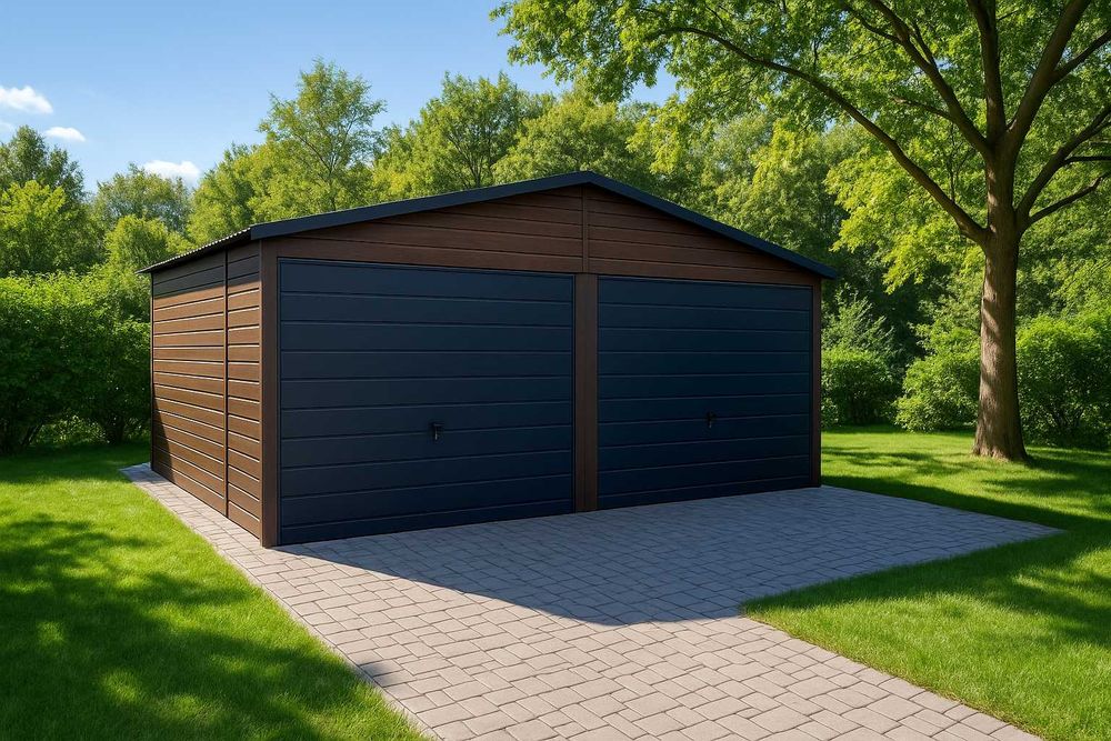 Garaż blaszany 6x5