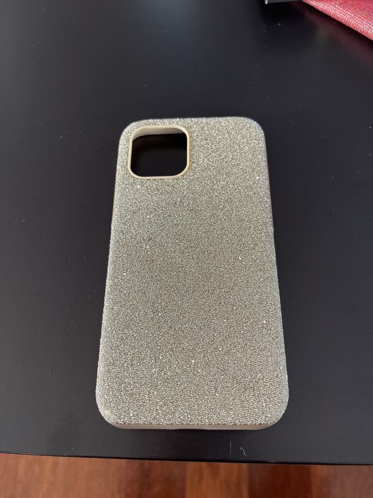 Etui Swarovski złote do iPhone 12 Pro Max
