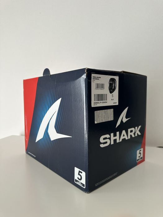 Capacete SHARK Ridill Blank Black, em preto, tam: S