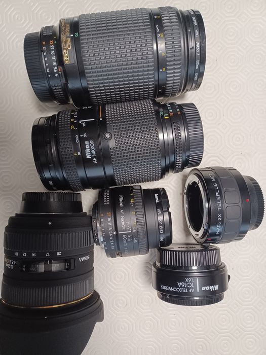 Nikon  d300 e objectivas