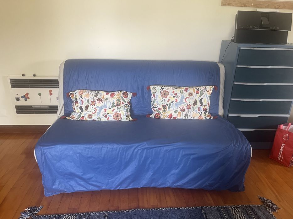 Sofá cama ikeia ( cama de casal 1,40m)