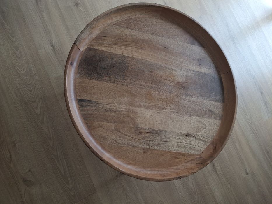 Mesa de apoio rústica