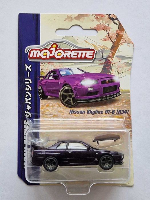 ミニカー Hot Wheels RLC NISSAN SKYLINE GT-R (R34) Sklep z modelami samochodowymi dla każdego kolekcjonera
