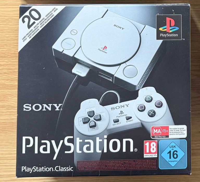 Consola Sony PlayStation Classic Mini + 20 Jogos