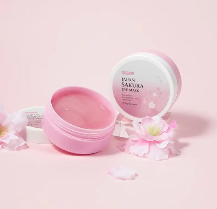 LAIKOU Japan Sakura płatki pod oczy 50 szt