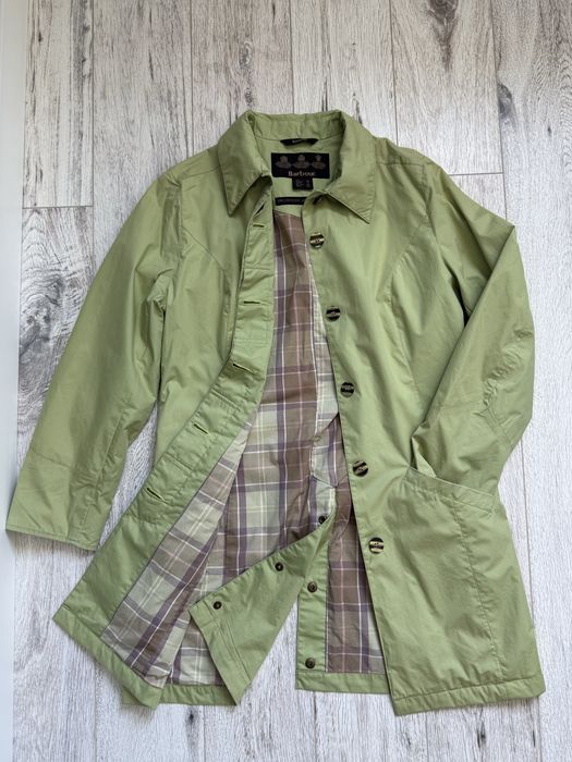 Płaszcz Barbour S Flyweight Belleville jacket women’s parka cotton