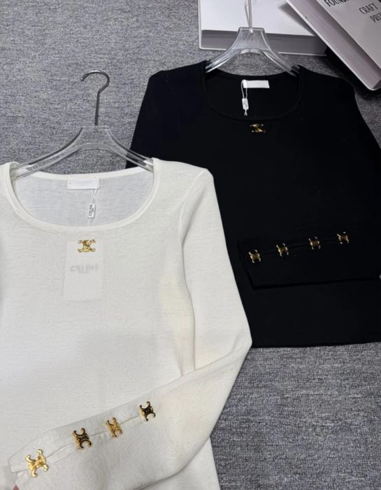 Кофта Celine біла