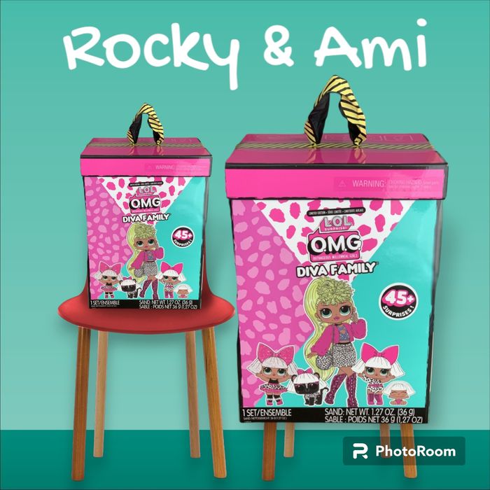 Великий ігровий набір LOL Surprise OMG Diva Family ОРИГІНАЛ 

ОРИГІНАЛ