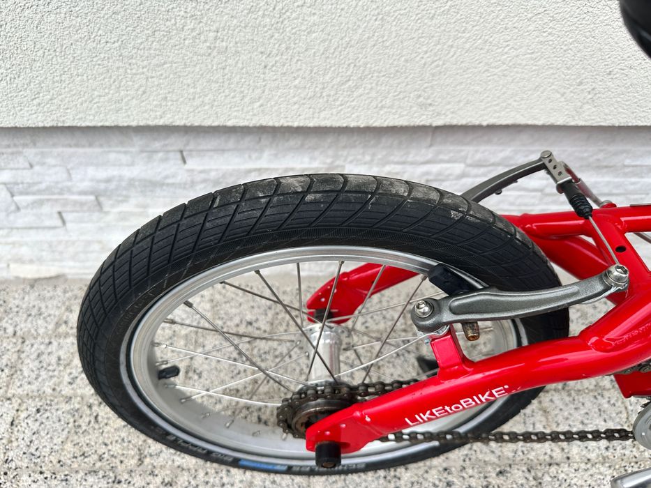 Rower KUKUA - koła 16, lekki, rama aluminiowa