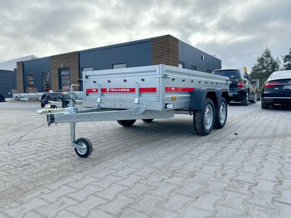 Burty stalowe, 264x126 cm, otwierany przód i tył - Temared PRO 2612/2