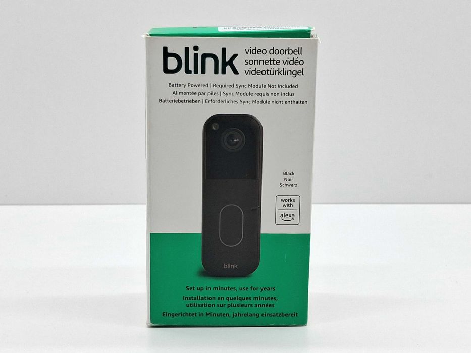 Wideodomofon Blink Video Doorbell 2 czarny (BEZ SYNC MODULE)