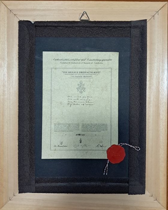 A Santíssima Trindade.