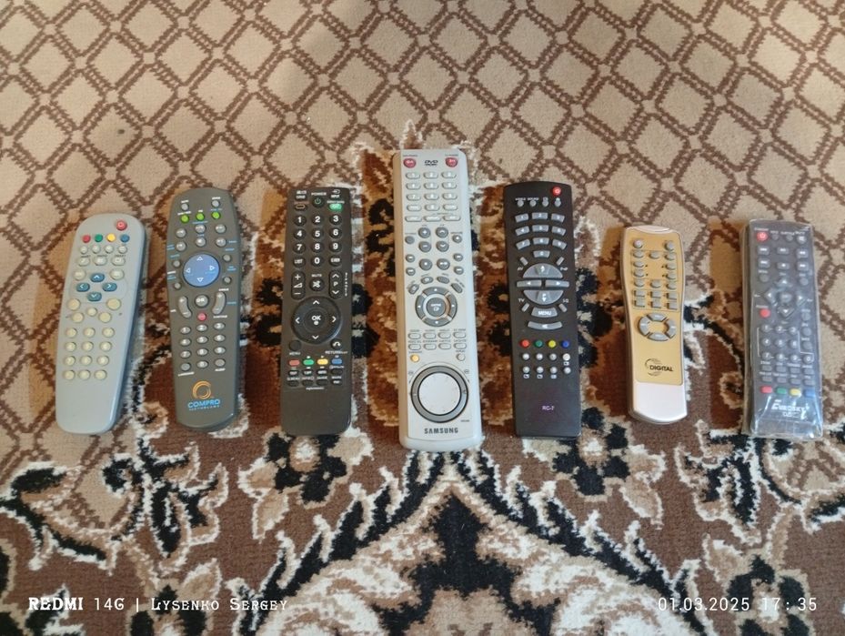 Пульты ДУ всякие разные