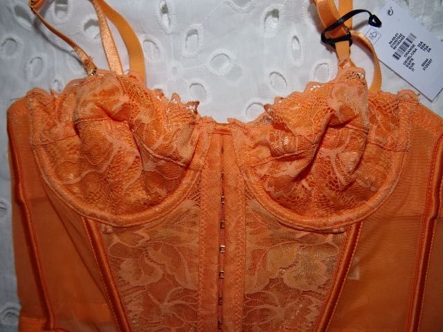 Primark piękny polgorset pomarańcz 70 A