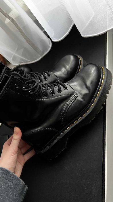 Buty Dr. Martens 1460 BEX Black Smooth Rozmiar 38
