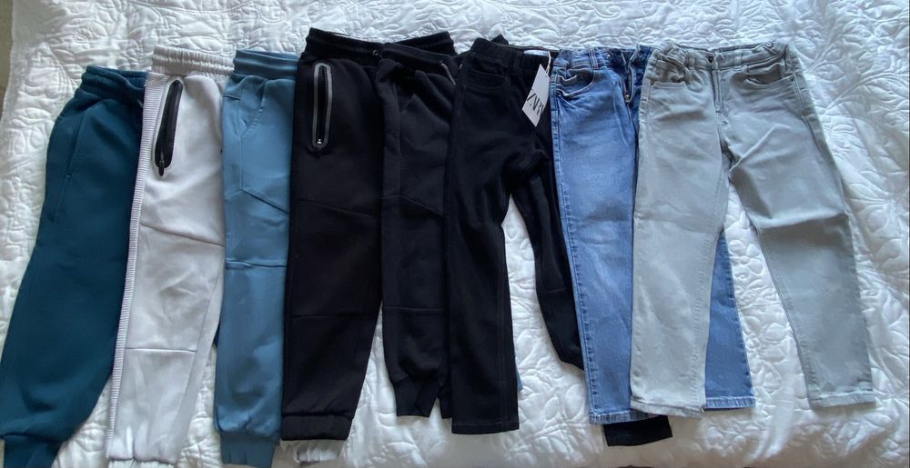 Paka ubrań dla chlopca rozmiar 110/116