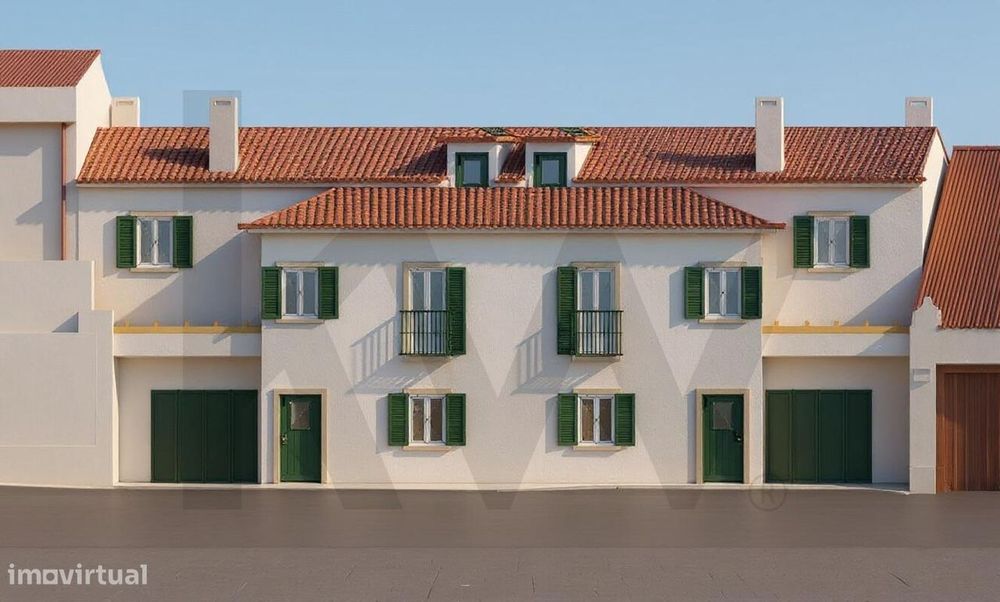 Terreno com projeto aprovado para duas moradias geminadas no centro hi