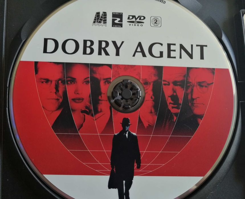 DVD „Dobry Agent” w reżyserii Roberta De Niro, z Mattem Damonem i Angeliną Jolie