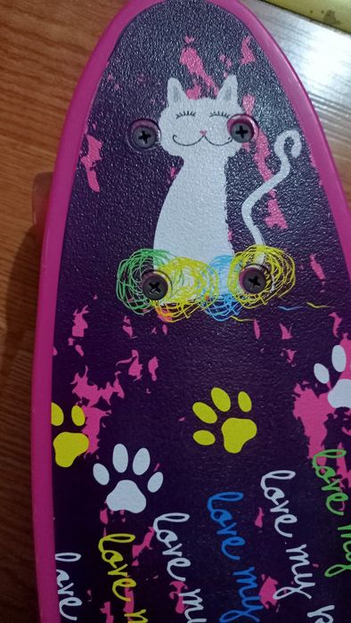 Скейтборд для дівчинки