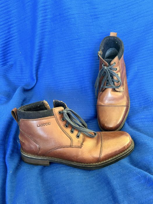 Ботінки шкіряні демісезон 41р