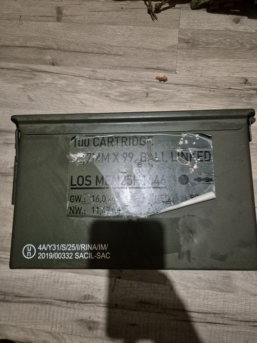 Ящік військовий с під бк,НАТО,пустой.250грн,опт больше 10 шт, по 200грн..Звоните Пещите на вайбер,вацап, или олх