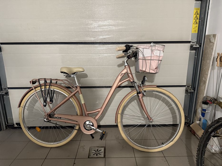 Romet Art Deco pudrowy róż - stan bdb, jak jak nowy!