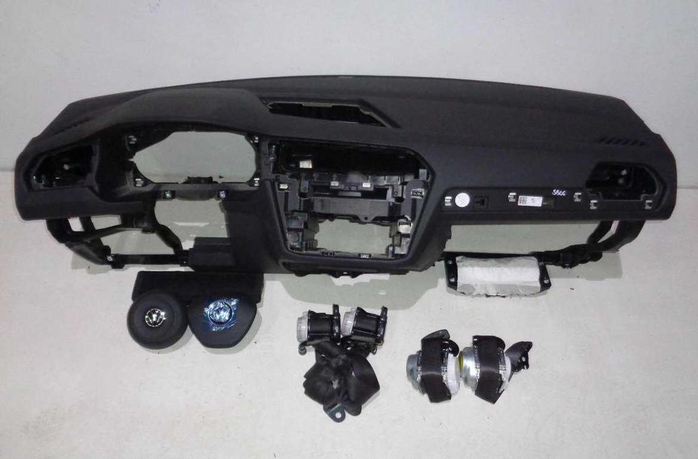 VW Tiguan tablier airbag cintos