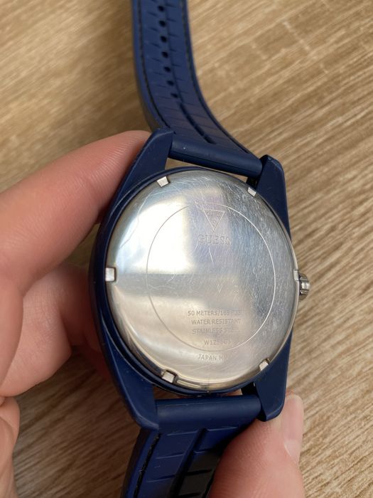 Наручний кварцевий годинник Guess, часи, чоловічий годинник