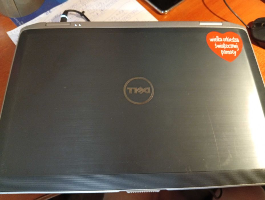 Biznesowy laptop DELL LATITUDE E6420 Windows 10, RAM 4 GB, procesor i5, dysk 250 GB , zasilacz Dell