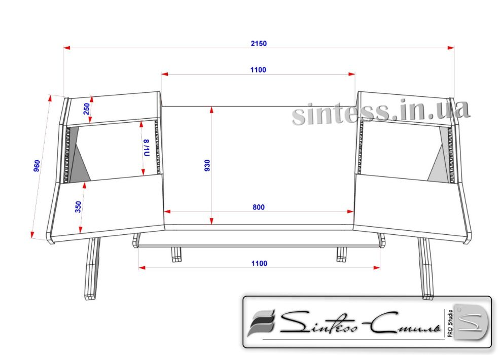 Студійний Стіл / Стіл для продакшн студії - ReaLL Se 4 - .