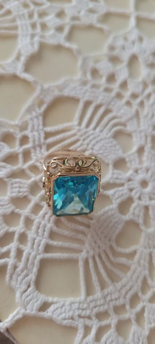 Pierścionek 585,  16,55 gr