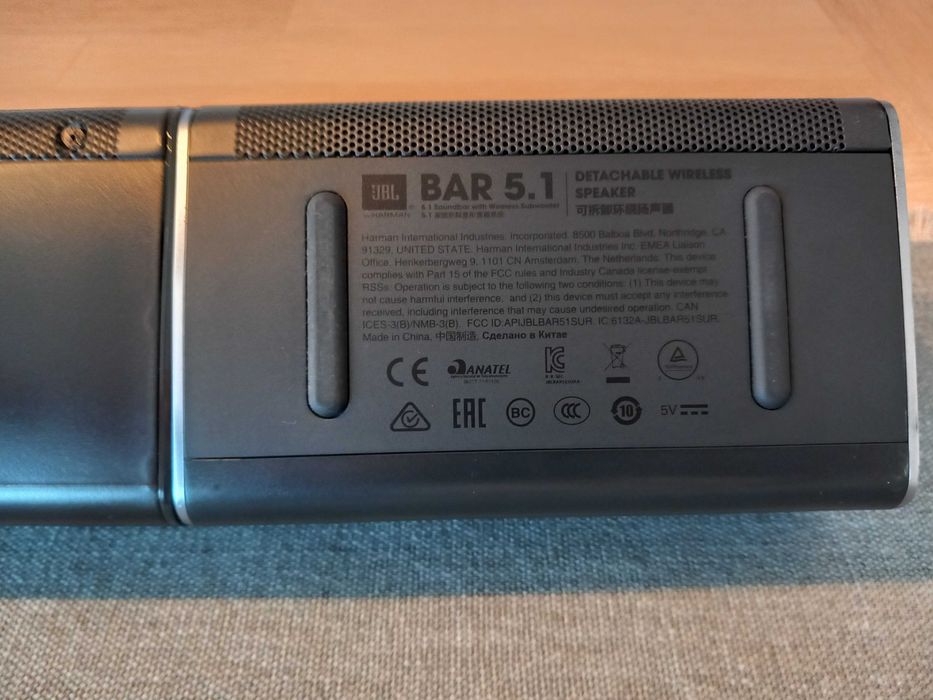 Sistema som: JBL 5.1 BAR - Harman Kardon