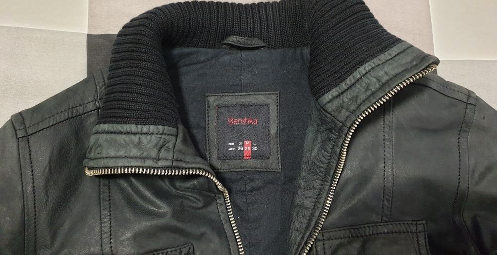 Blusao cabedal usado senhora