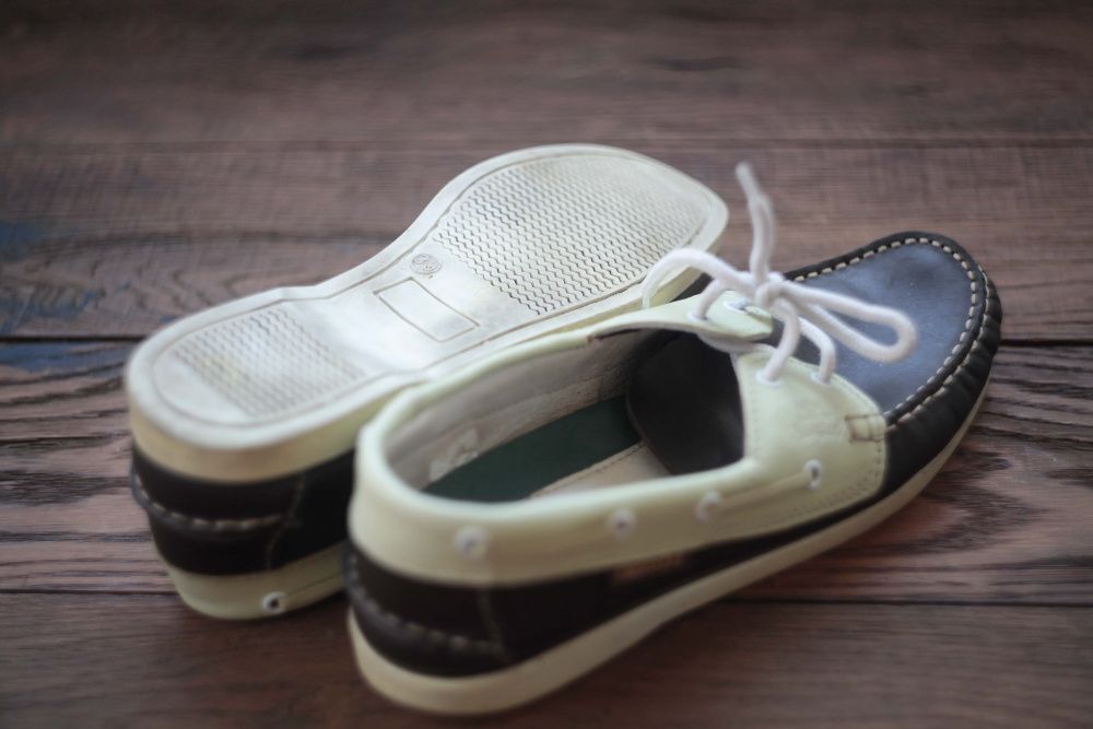 Топсайдеры, яхтенная обувь кожа