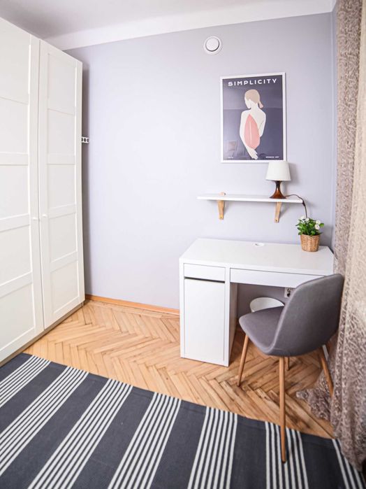 Dąbrowszczaków 12, tylko 4 pok. Metro Dw. Wileński. Koźmiński, SWPS