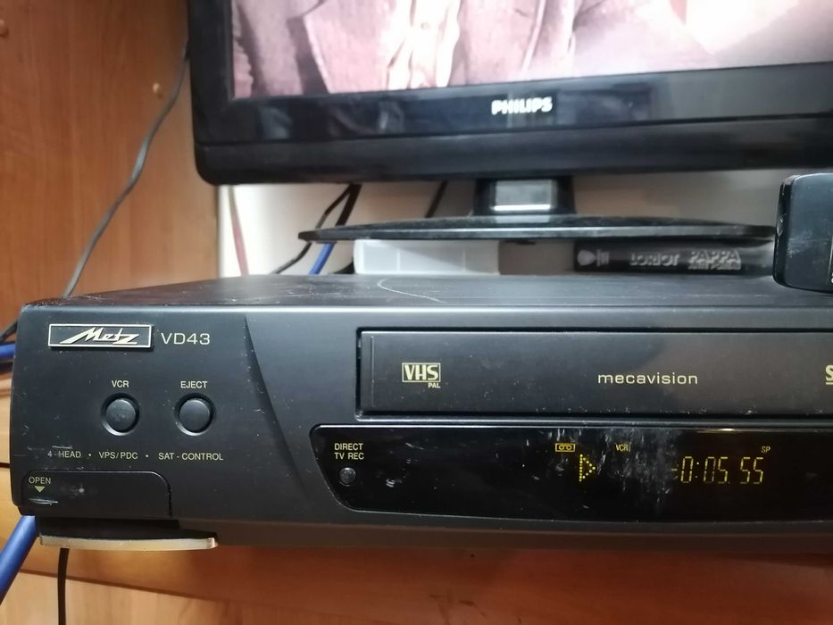 Magnetowid VHS METZ VD43 (Panasonic) pilot