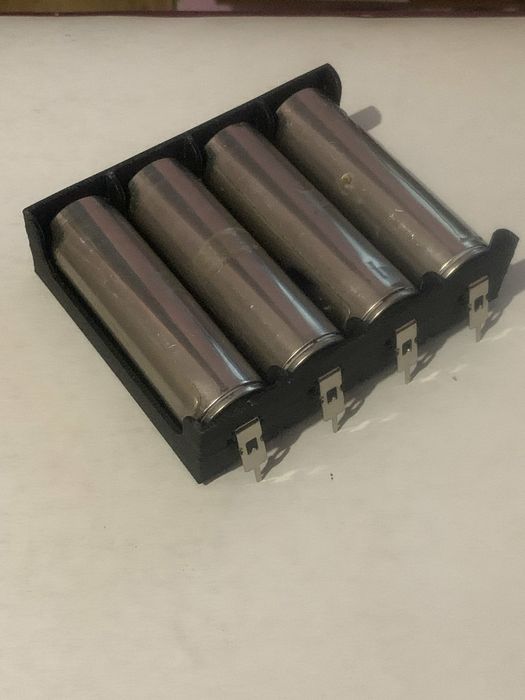 Холдер 21700 4S1P (4 акумулятори) під BMS, для UPS, powerbank.