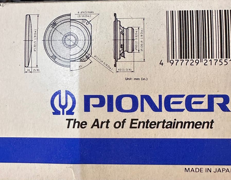 Colunas som Pioneer