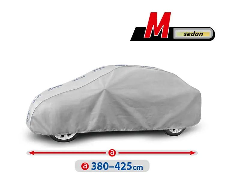 Plandeka Na Auto | Pokrowiec Całoroczny | M Sedan | 380-425cm