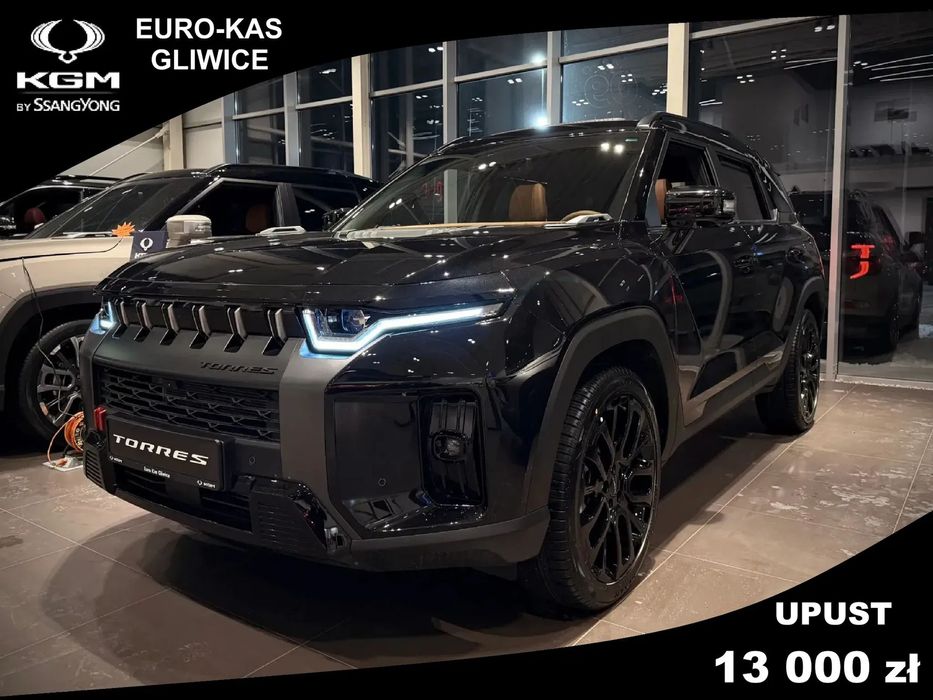 SsangYong/KGM Torres Pakiet BLACK /AT/ 2WD / Wyprzedaż 2025r! / kamery 360 / Możliwe LPG!!!