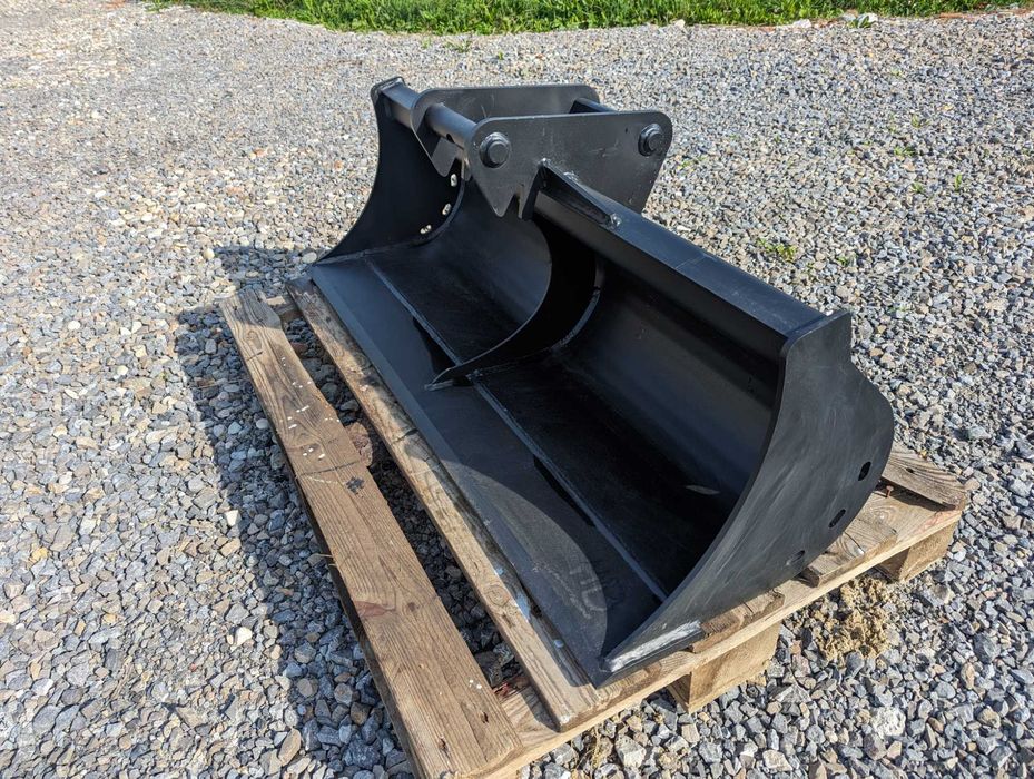 Łyżka skarpowa sztywna – 110 / 120 / 140 cm – do minikoparek 2–4 t