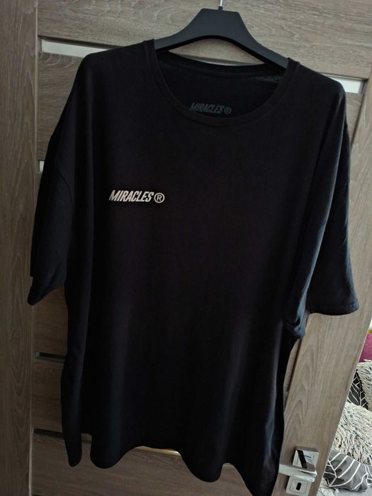 Nowa koszulka YZY Dove Tee Miracles męska czarna 3XL