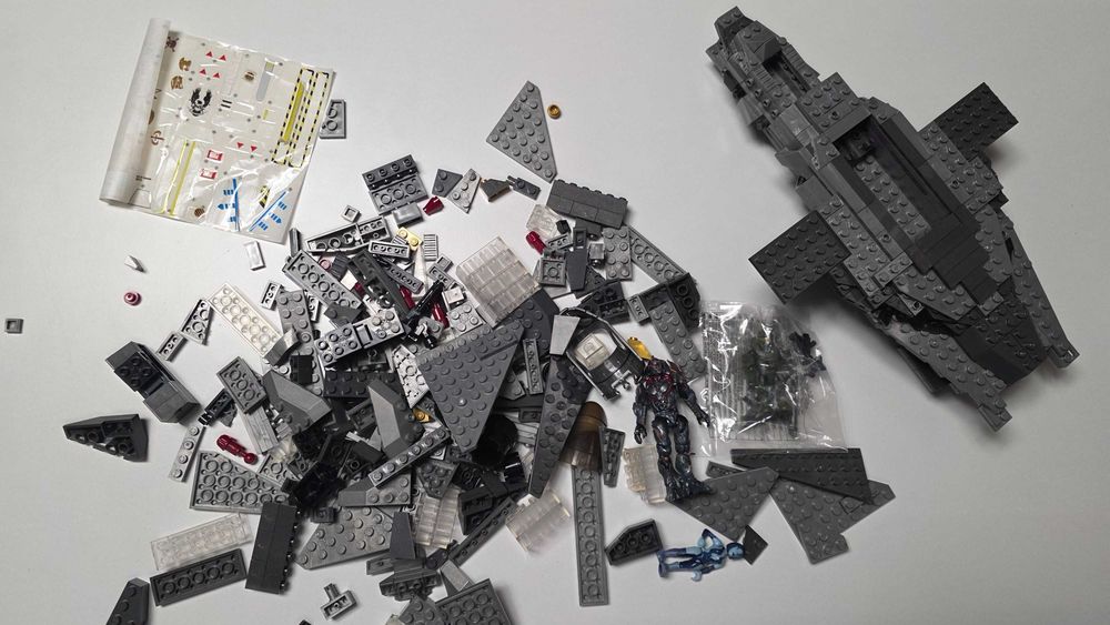 Halo Mega Bloks UNSC Broadsword Midnight Strike 97380