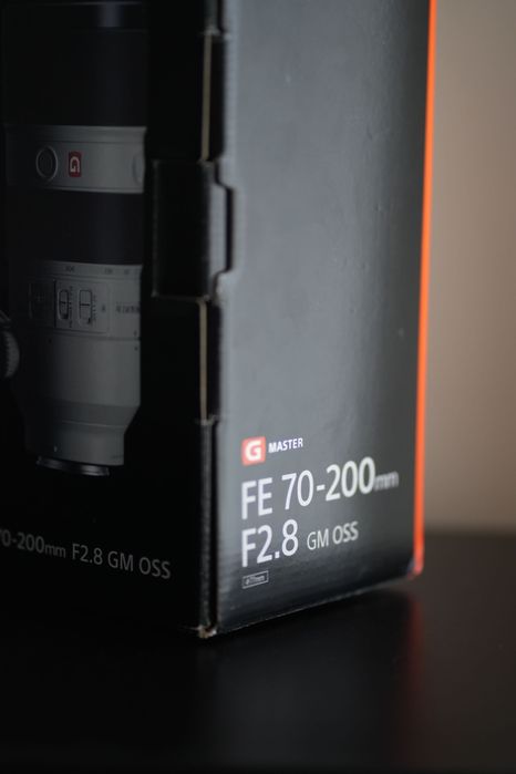 Lente sony 70-200mm 2.8 G master NOVA NUNCA USADA