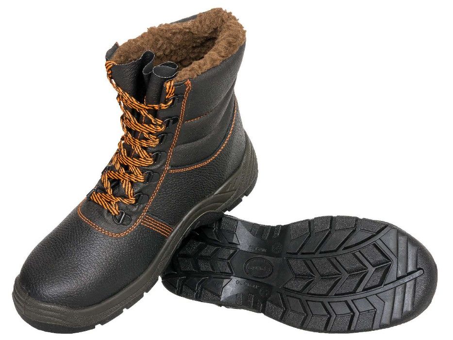Робочі берці утепленні, спецвзуття зимове шкіряне Польща