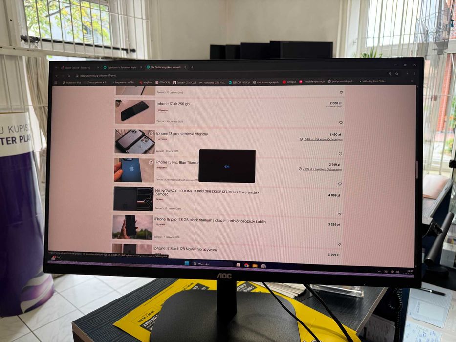 (24) Monitor AOC 27B2H