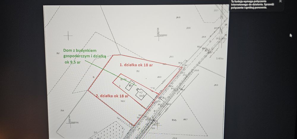 Działka z pozwoleniem na budowę